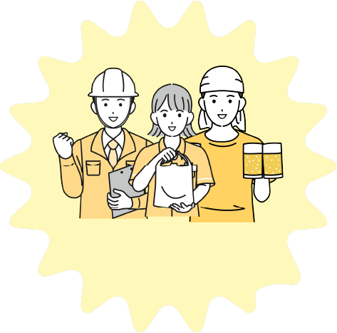 店舗のオープン記念や記念品として活用するイメージイラスト