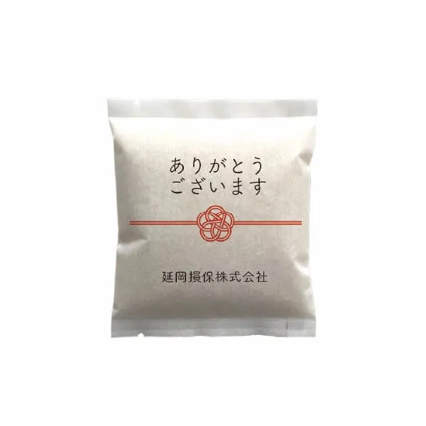 お米ノベルティ（国産米）1合 セミオーダー 水引梅 商品写真