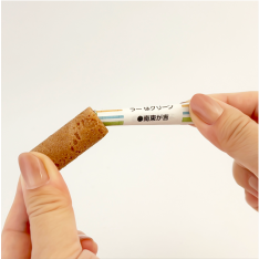 ロールフォーチュンクッキー おみくじロール写真